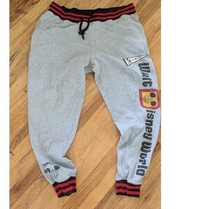 Walt Disney World Vault Collection Gray Retro Graphic Jogger Sweatpants‎ Large